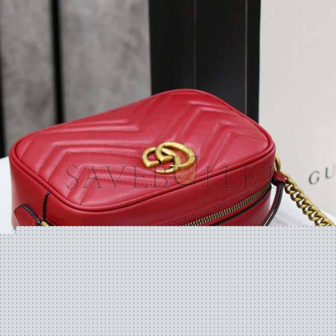 G*u*i marmont matelasse mini bag 448065 dtd1t 6433 172 (18*12*6cm)